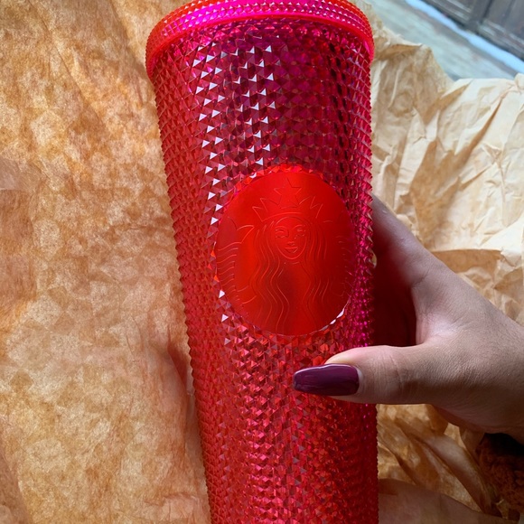 Limited Edition Starbucks Pink Holiday Tumbler - Picture 2 of 3